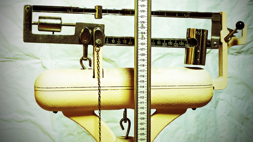 height and weight scale